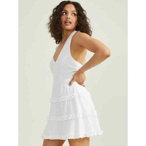 NWT!  Altar'd State Madarina Mini Dress, White, Size Small